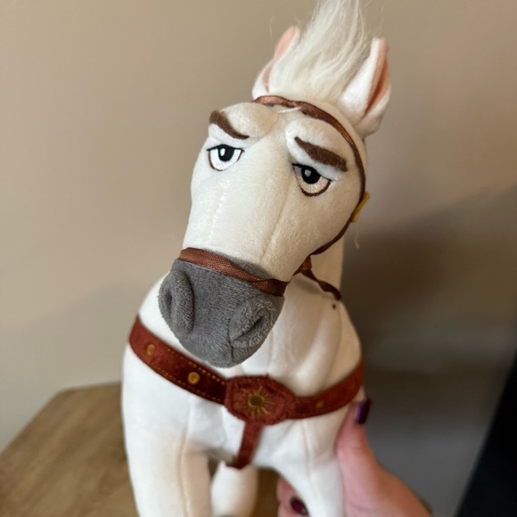 DISNEY STORE TANGLED RAPUNZEL Maximus Plush Horse - Picture 5 of 9
